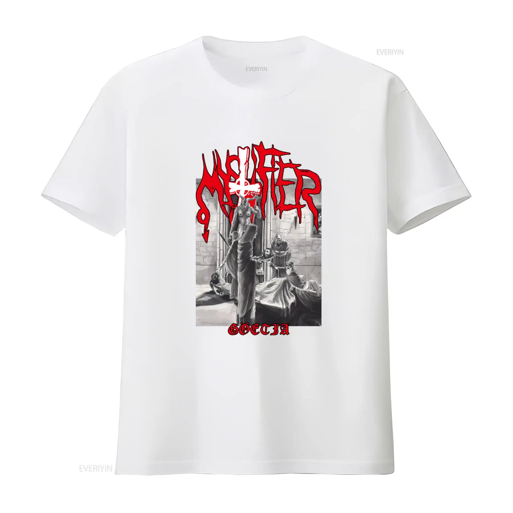 Mystifier Goetia Black Metal T - مراجعة Vintage Fashion Influencer وسعره
